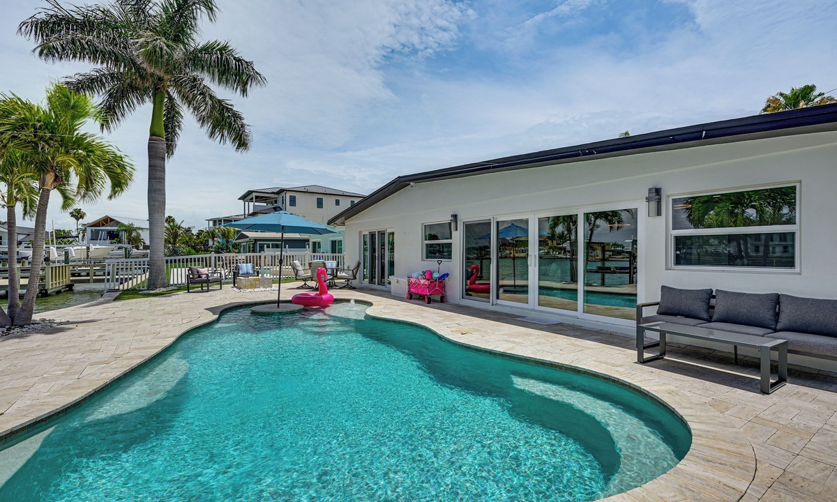Redington Beach House | Bayfront Gem w/Pool & Dock in Redington Beach!