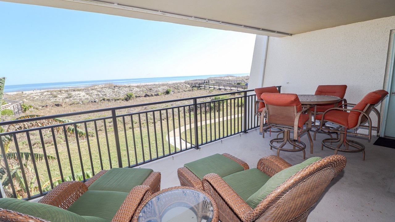 Photo of Patio Balcony in St. Augustine Beach