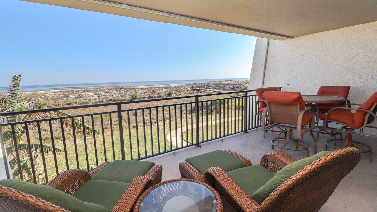 Photo of Patio Balcony in St. Augustine Beach