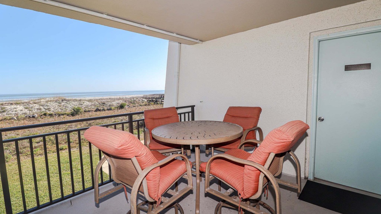 Photo of Patio Balcony in St. Augustine Beach