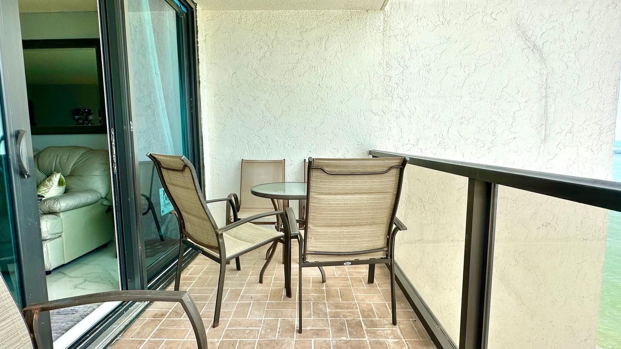 Photo of Patio Balcony in Clearwater Beach