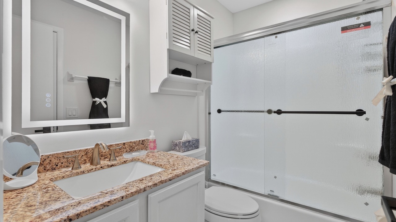 Photo of Bathroom in Dolphin's Cove