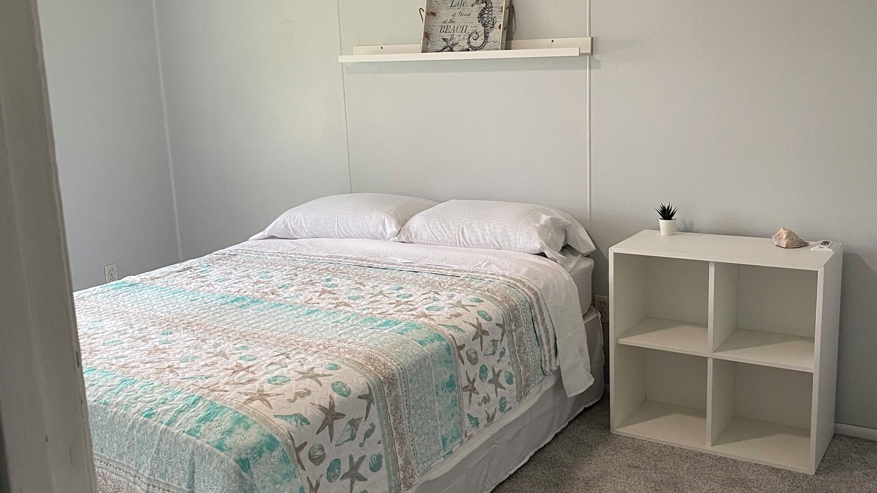 Photo of Bedroom in Winter Woods