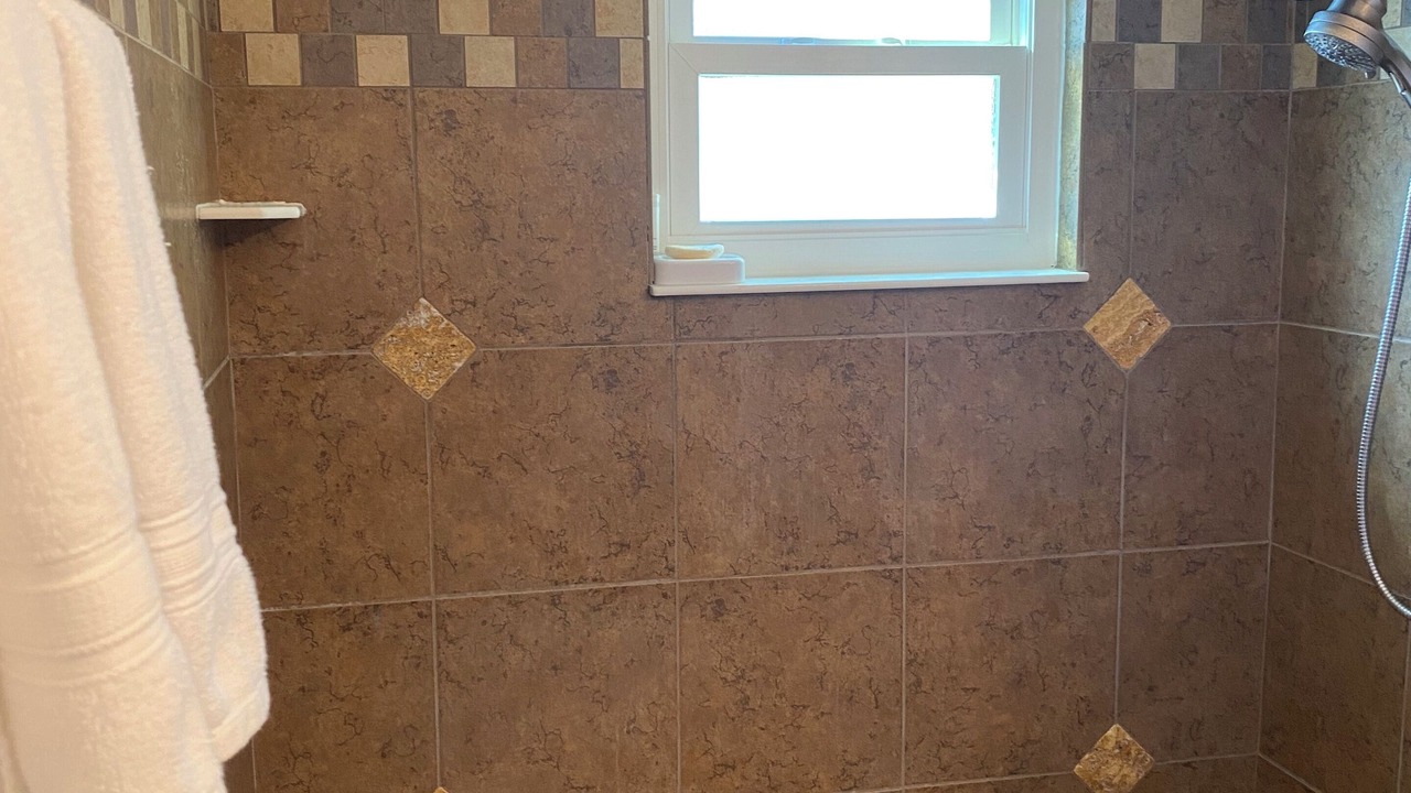 Photo of Bathroom in Winter Woods