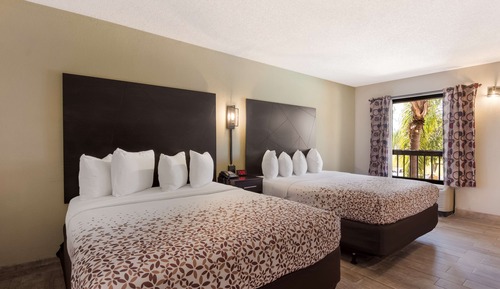 Standard Room, 2 Queen Beds, Non Smoking, Refrigerator & Microwave