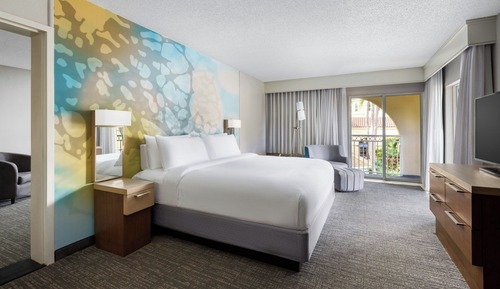 1 King Bed